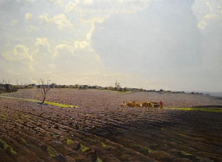 Nikolay Nikanorovich Dubovskoy Land France oil painting art